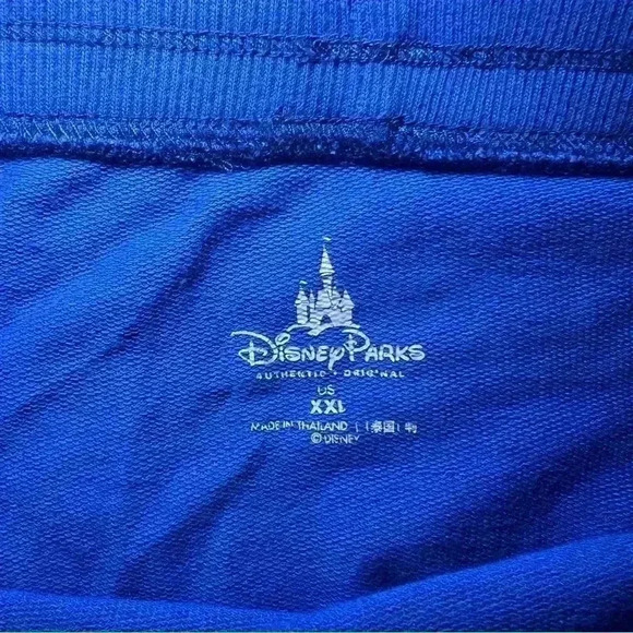Woman's Disney Parks Royal Blue Plus Size Mini Skirt with Pockets Size XXL - Picture 6 of 6